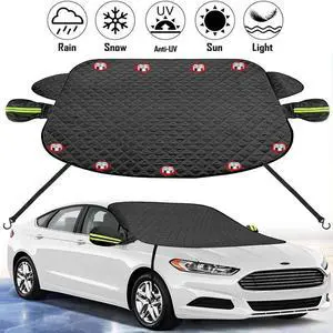 Magnetic Car Windshield Snow Cover Winter Windscreen Ice Frost Protector Guard