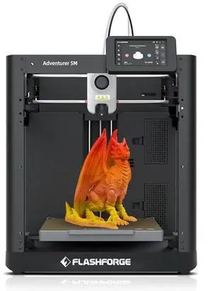 FLASHFORGE 3D Printer Adventurer 5M High-Speed 600 mm/s Auto Leveling WiFi US