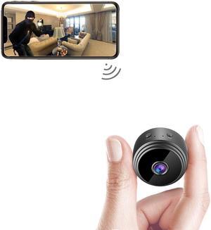 Spy Camera Wireless Hidden WiFi Mini Camera HD 1080P Portable Home Security Cameras Covert Nanny Cam Small Indoor Outdoor Video Recorder Motion Activated Night Vision A10 Plus 2021 Version