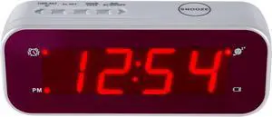 Small Digital Clock Battery Operated, LED Travel Alarm Clock Battery Powered with Snooze, Cordless, Brightness Adjustable, 12/24Hr, Easy to Use Small Digital Clock Battery Operated, LED Travel Alarm Clock Battery Powered with Snooze, Cordless, Brightness Adjustable, 12/24Hr, Easy to Use