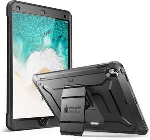 SUPCASE Unicorn Beetle PRO Case for iPad Air 3 (2019) and iPad Pro 10.5'' (2017), Heavy Duty with Built-in Screen Protector Full-body Rugged Protective Case (Black)