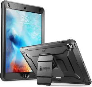 SUPCASE [Unicorn Beetle Pro Series] Design for iPad Mini 5 Case, with Built-In Screen Protector Full-body Rugged Kickstand Hybrid Case for iPad Mini 5 (2019 release) & iPad Mini 4 (Black)
