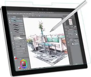 Matte Screen Protector for  Surface Pro 7 Plus/Pro 7/Pro 6/Pro 5/Pro 4/Pro LTE Tablet Anti Reflection PET Film Write Draw and Sketch with Surface Pen Like on Paper Clear