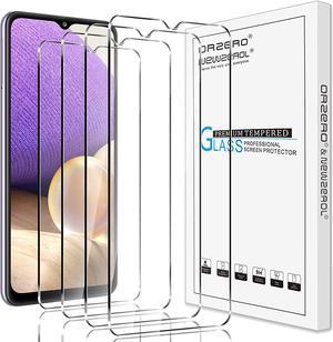 4 Pack Orzero Compatible for Samsung Galaxy A32 5G Samsung Galaxy A13 5G Samsung Galaxy A12 Tempered Glass Screen Protector Premium Quality 9 Hardness HD Lifetime Replacement