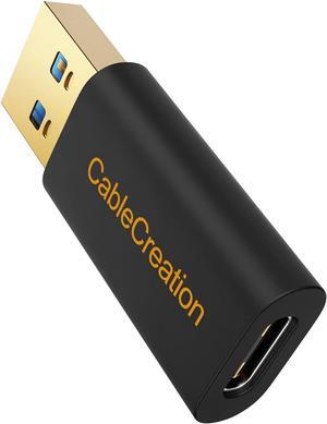 USB C Female to USB Male Adapter USB to USB C Adapter USB 3.1 5Gbps USB C to A Adapter Female for Laptops Logitech StreamCam VR Link Adapter for Charging