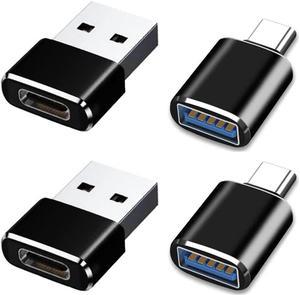 USB C to USB Adapter, USB Type C to USB 3.0 Adapter, USB Type C Female to USB OTG Adapter Phone 13/12/11/X/XS/XR/8/MacBook/Pad,Samsung GalaxyDell,XPS,Laptop,Monitorand Other Type C Device (Black)