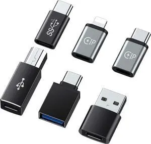 USB to USB C Adapter Type C Female to USB Male Type C Male to Type C Female OTG Converter USB C Female to Lightning Male Adapter USB B Convert MIDI Connector for Printer MIDI Electric Piano Laptop PC
