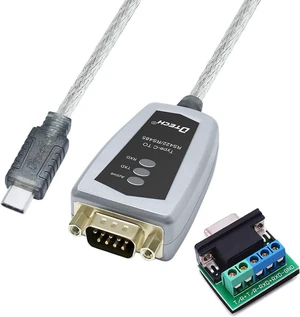 D 3 Feet USB-C to RS422 RS485 Serial Adapter Cable with FTDI Chip Breakout Board LED Indicators USB C to RS-485 RS-422 Converter Supports Windows 10 8 7 XP Mac D 3 Feet USB-C to RS422 RS485 Serial Adapter Cable with FTDI Chip Breakout Board LED Indicators USB C to RS-485 RS-422 Converter Supports Windows 10 8 7 XP Mac
