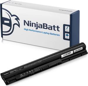 NinjaBatt Battery M5Y1K for Dell Inspiron 14 15 17 5000 3000 Series 5558 5555 5755 5559 3558 3451 3551 5758 5758 5551 5755 5458 WKRJ2 HD4J0 GXVJ3 07G07 6YFVW K185W - Premium Cells [2600mAh/33Wh]