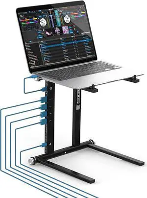 Reloop Advanced Laptop Stand with USB-C PD Hub (AMS, black (AMS-STAND-HUB)