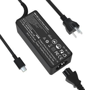 45W Type C USB C Charger Adapter 918337-001 844205-850 for HP Chromebook X360 14-CA000 11-AE000:14-ca051wm 14-ca052wm 14-ca091wm 14-ca061dx,11-ae051wm 11-ae001tu 11-ae027nr