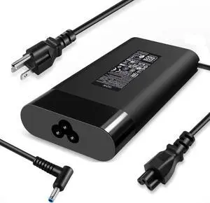 150W AC Laptop Charger for HP OMEN 15 17 Pavilion Gaming 15 17 ZBook 15 G3 G4 G5 G6 ZBook Studio G3 G4 G5 G6 G7 G8 Fury G7 G8 Slim Power Adapter Supply Cord