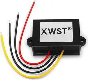 DC DC Converter Reducer 20-90v 24v 36v 48v 60v 72v to 12v DC Converter Step Down Buck 5A 12v dc Voltage Regulator for Golf Cart Car Device (XW-2090-12-5A)