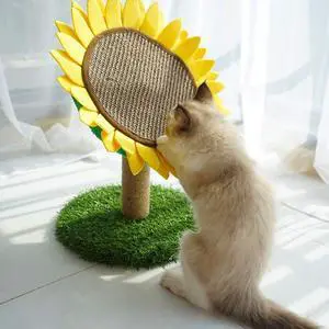 Lovely Caves Sunflower Scratching Post