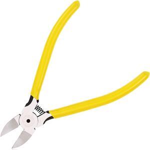 Wire Cutter Chromium Vanadium Stainless Steel Diagonal Cutting Pliers Micro Flush Cut Side Cutters, 6 Inch (Wire Cutter 6 Inch)