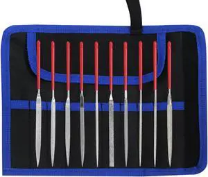 10Pcs Diamond File,Dipped Handle Needle File Set,Micro Jewels File,Come with a Storage Bag,Suitable for Metal, Wood, Jewels, Glass, Ceramics, Leather, 3D-Print, etc. (7cm Usable File Length) 10Pcs Diamond File,Dipped Handle Needle File Set,Micro Jewels File,Come with a Storage Bag,Suitable for Metal, Wood, Jewels, Glass, Ceramics, Leather, 3D-Print, etc. (7cm Usable File Length)