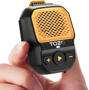 TOZO PM1 Bluetooth 5.4 Speaker Clip-on Wearable Wireless Speaker 20H Playtime