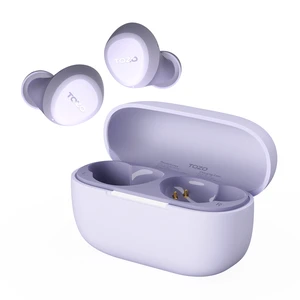 TOZO A1 Wireless Earbuds Mini Light Weight in Ear Bluetooth Headphones, IPX5 Waterproof, Immersive Premium Sound Bass Stereo Headset with Charging Case, 32 EQ via App, Purple TOZO A1 Wireless Earbuds Mini Light Weight in Ear Bluetooth Headphones, IPX5 Waterproof, Immersive Premium Sound Bass Stereo Headset with Charging Case, 32 EQ via App, Purple