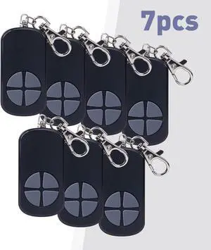 7Pcs 433.92 MHz Remote Control Wireless Backup Key f/Smart Sliding Gate Opener