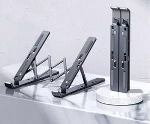 Non-Slip Laptop Stand, adjustable ergonomic portable aluminum Laptop Stand.