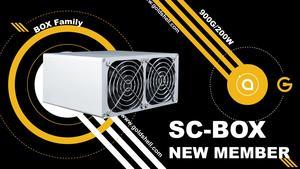 Goldshell SC BOX Miner SiaCoin Miner With 750W PSU Opiton SC Box Goldshell