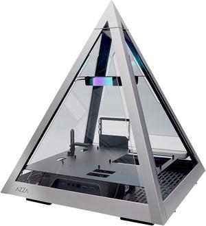 AZZA PYRAMID 804L / PCIE 3.0 included / Gaming / CNC ATX Case / tempered glass / Aluminum Frame / Type-C Port / 1x120mm ARGB fan included
