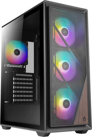 AZZA CSAZ-370 FOREST / Gaming / ATX Mid-Tower / Computer Case / Tempered Glass Panel
