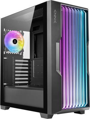 AZZA CSAZ-520BG GUARDIAN / Gaming / ATX Mid-Tower / Computer Case / Tempered Glass Panel