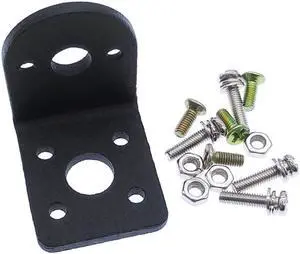 Aluminium alloy mounting bracket 25GB(GA) gear motor bracket with matching screw Aluminium alloy mounting bracket 25GB(GA) gear motor bracket with matching screw