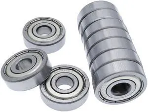 10pcs/lot 6200ZZ bearing 6200 6200Z 10*30*9mm carbon steel deep groove ball bearings