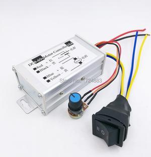 +Switch 10A 9-60V DC motor Speed Controller 9-60V Reversible PWM Control Forward/Reverse