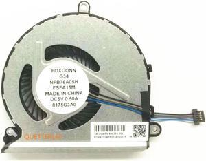 CPU COOLING FAN FOR HP 15-AU 15-AU178TX 15-AU016CL 15-AU023CL 15-AU097CL 15-010WM TPN-Q172 FAN COOLER 856359-001