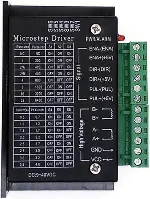 TB6600 stepper driver step Nema 17/23 driver 42/57/86 32 segments upgraded 4.0A 42VDC