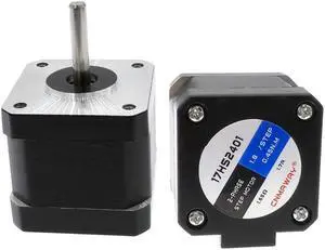 40MM High torque 42 Stepper Motor 2 PHASE 4-lead Nema17 motor 42BYGH40 40MM 1.7A 0.45N.M LOW NOISE (17HS2401) for CNC XYZ