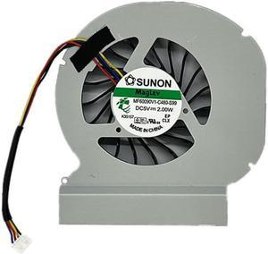 laptop CPU GPU cooling fan Cooler radiator for Dell Latitude E6420 SUNON MF60120V1-C220-G99 DC5V 0.29A