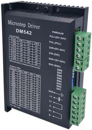 Stepper motor driver cintroller DM542 microstep motor brushless DC motor shell for 42 57 stepper motor Nema17 Nema23