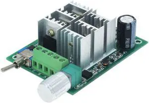 BLDC three phase brushless sensorless motor controller BL02 15A violent fan modulation DC5V6V9V12V36V forward and reverse