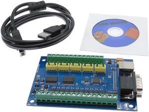 CNC Driver board breakout board USB MACH3 engraving machine 5 Axis with MPG  stepper motion controller card