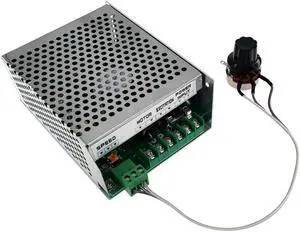 0-110VDC WK611 Speed Regulator PWM for DC Motor Control Supply speed controller Suitable for spindle motor input 110V-220VAC 6A