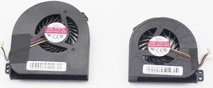 for Precision M4800 CPU+GPU Cooling Fan DC28000DDD0 DC28000DEDL 02K3K7 0WGVF CN-02K3K7 CN-0WGVF CPU Cooler Fan