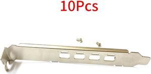 10Pcs Full Height Standard Full Height Bracket for Quadro K1200 NVS510 P600 P620 P1000 T600 T1000 Video Card Graphics Card