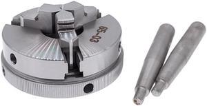 3 Jaws Manual Lathe Chuck 65mm High Precision CNC Wood Lathe Chuck M14 Metalworking Machine Accessories Tools