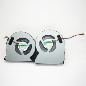 CPU Cooling Fan for DELL Precision 7510 M7510 0DGTVT 4-wires EG75150S1-C010-S9A EG75150S1-C020-S9A L+R