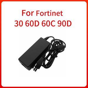 AC Adapter Power Supply 2-PIN Plug for FORTINET 30 60D 60C 90D FortiGate Firewall Power Supply Charging Adapter