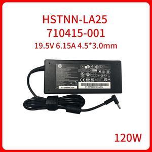 120W 19.5V6.15A AC Adapter Charger HSTNN-LA25 710415-001 Power Supply for HP ENVY17 Laptop Adapter 4.5mm*3.0mm