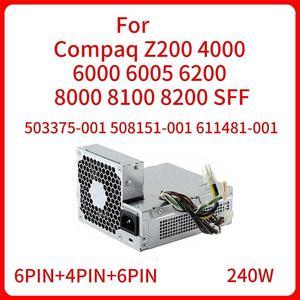 240W Power supply PSU For Compaq Z200 4000 6000 6005 6200 8000 8100 8200 SFF Switching power Adapter D10-240P1A