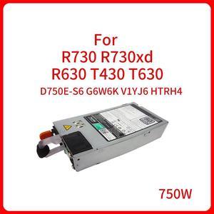 G6W6K V1YJ6 HTRH4 D750E-S6 750W Power Supply Switch For R730 R730xd R630 T430 T630 Server Switching Power Supply