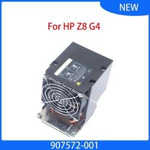 for Z8 G4 Workstation Second 2ND CPU2 Heatsink Z8G4 Radiator Heat Sink Fan No.2 Tray 907572-001 Position CPU Cooler