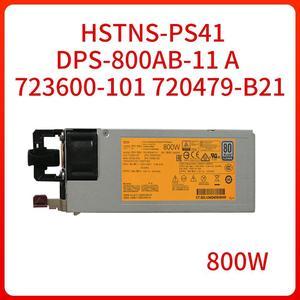 Power 800W HSTNS-PS41 DPS-800AB-11 A 723600-101 720479-B21 for HP DL380 DL388 Gen9 Switching Power Supply Module