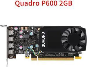 for Quadro P600 2GB Professional Graphics operation Design Graphics Card For 3D Graphics Modeling Rendering Video Clip